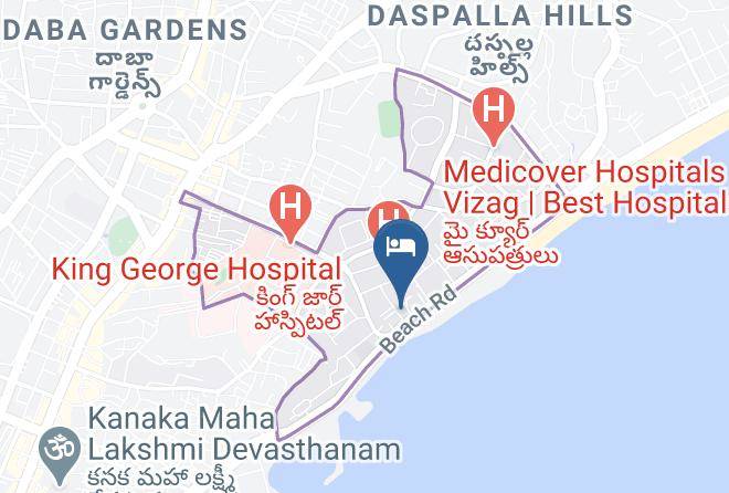 Visakhapatnam - The Supreme Hotel Maps
