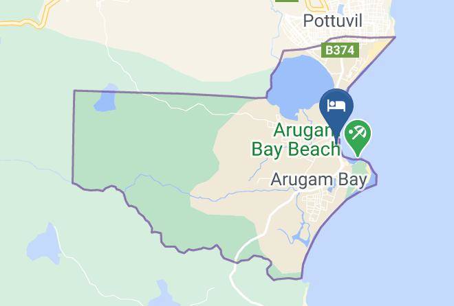 Trincomalee - The Surf Access Beach Resort Maps