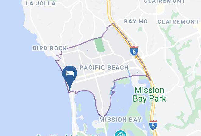 Surfer Beach Hotel Map