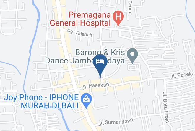 Gianyar Regency - The Swaha Hotel Maps