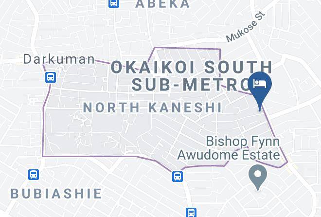 Accra - The Swan Hotel Maps