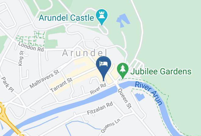 West Sussex - The Swan Hotel Arundel Maps
