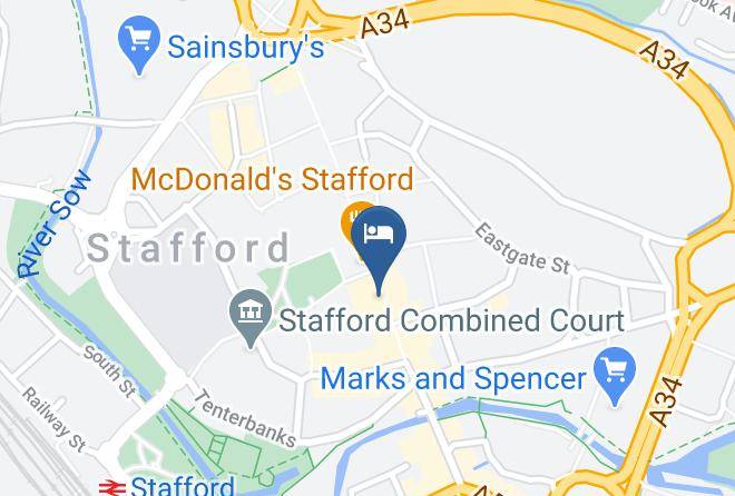 Staffs - The Swan Hotel Maps