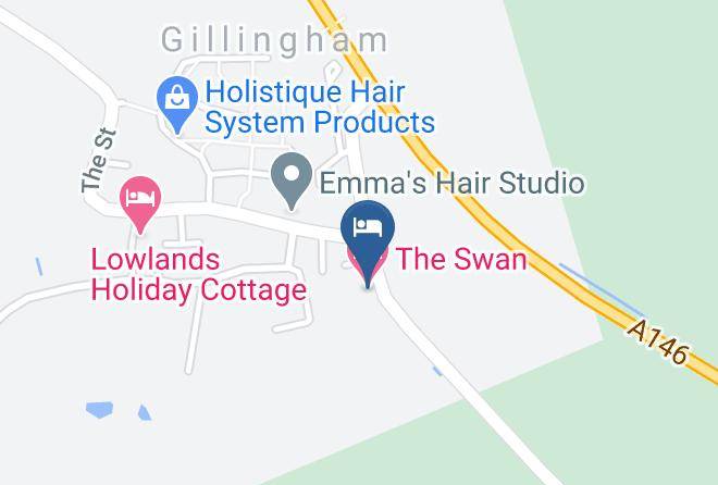 The Swan Motel Map