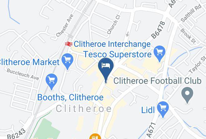 Lancs - The Swan & Royal Hotel Maps