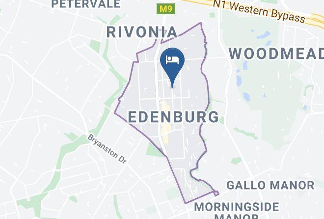 City Of Johannesburg - The Syrene Boutique Hotel Maps