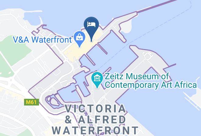 City Of Cape Town - The Table Bay Hotel Maps