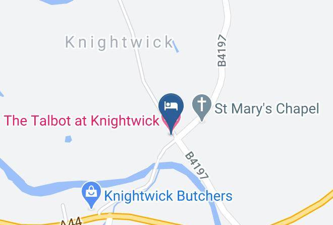 Worcs - The Talbot At Knightwick Maps