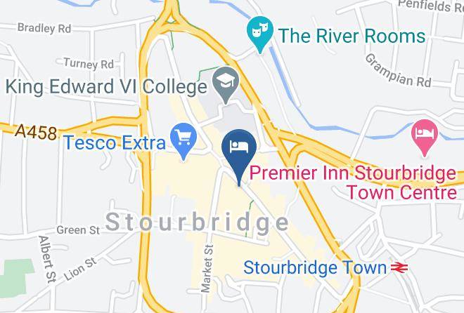 Dudley - The Talbot Hotel Maps