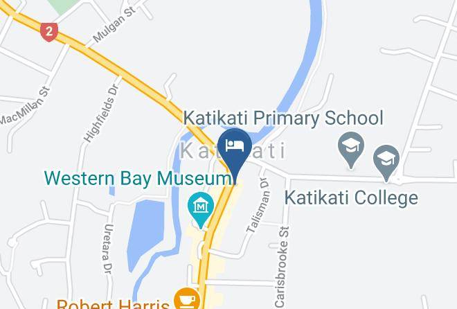 Western Bay Of Plenty - Talisman Hotel & Restaurant Maps