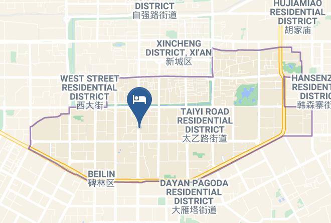 Xi An - The Tang Dynasty Hotel Maps