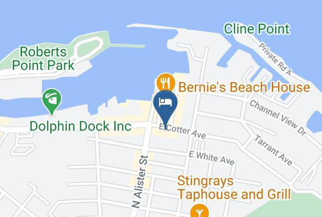 Nueces - The Tarpon Inn Maps
