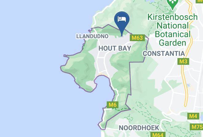 City Of Cape Town - The Tarragon Holiday Accommodation Maps
