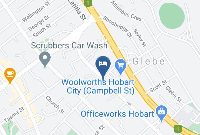Hobart - The Tasmanian Inn Maps