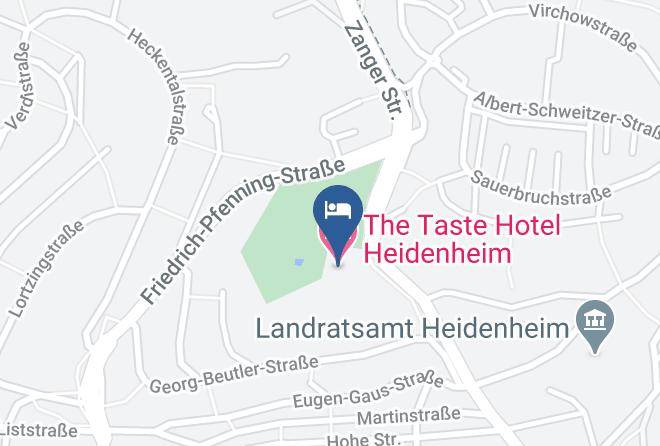 Heidenheim - The Taste Hotel Heidenheim Maps
