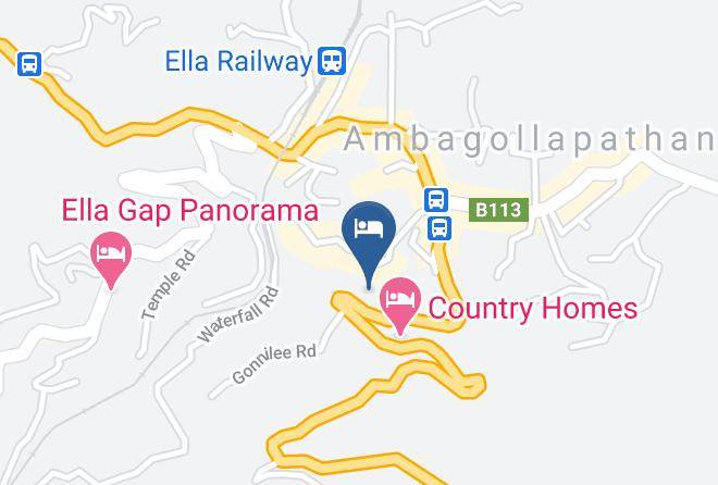Badulla - The Tenth Hotel Maps