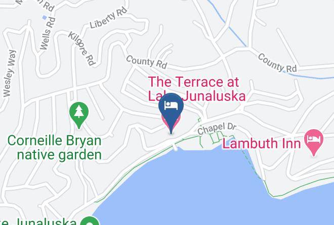 The Terrace At Lake Junaluska Map