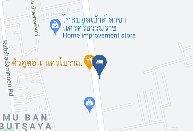 Amphoe Mueang Nakhon Si Thammarat - The Terrace Hotel Maps