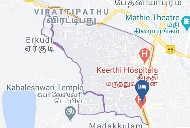 Madurai - The Thangam Grand Maps
