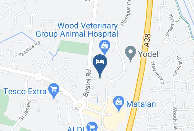 Glos - The Thatch Inn Maps