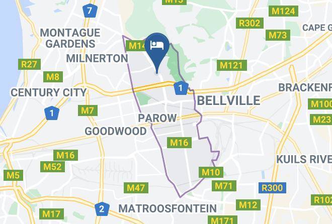 City Of Cape Town - The Thorn Tree Self Catering Maps