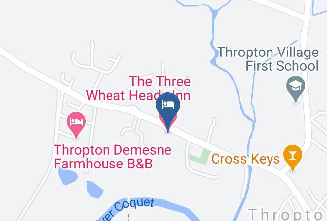 Northumberland - The Three Wheat Heads Inn Maps
