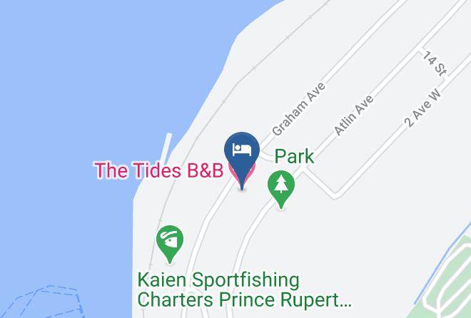 Skeena Queen Charlotte - The Tides B&b Maps