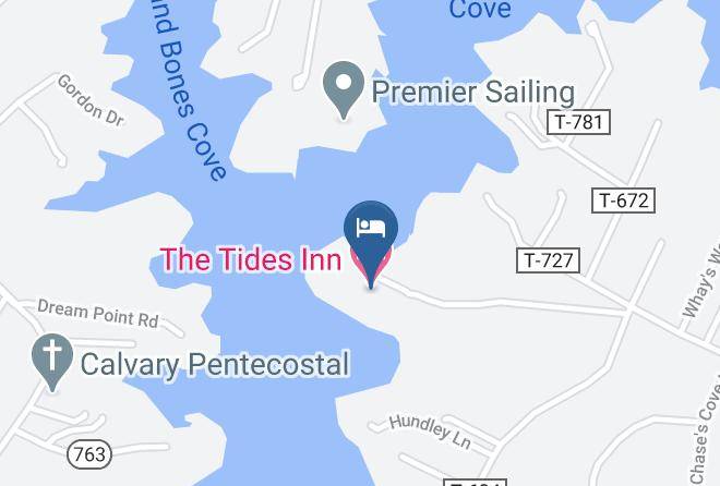 Lancaster - The Tides Inn Maps