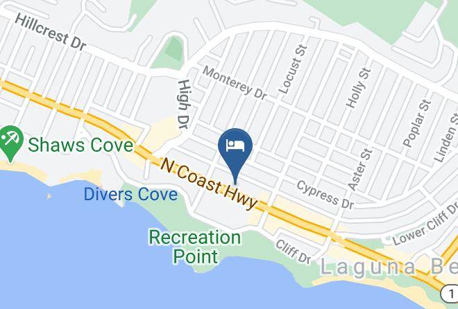 The Tides Laguna Beach Map