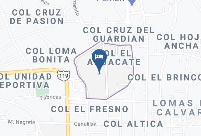 Zacatlan - La Tierra Grande Cabanas Maps