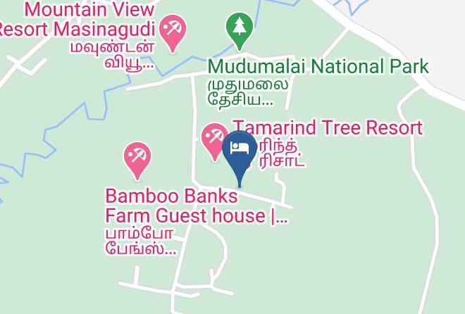 Ooty - The Tiger Paw Resort Maps