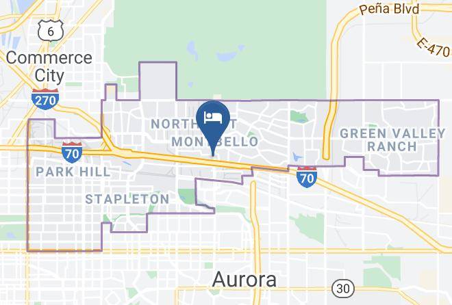 Denver - The Timbers Hotel Maps