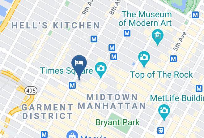 New York - The Times Square Hotel Maps