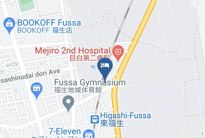 Fussa City - The Tiny Inn Maps