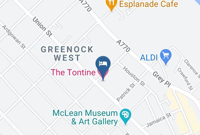 Inverclyde - The Tontine Hotel Maps
