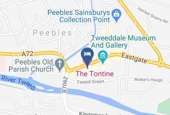 Scottish Borders - The Tontine Hotel Maps
