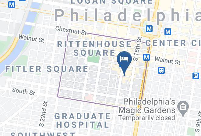 Philadelphia - The Touraine Maps