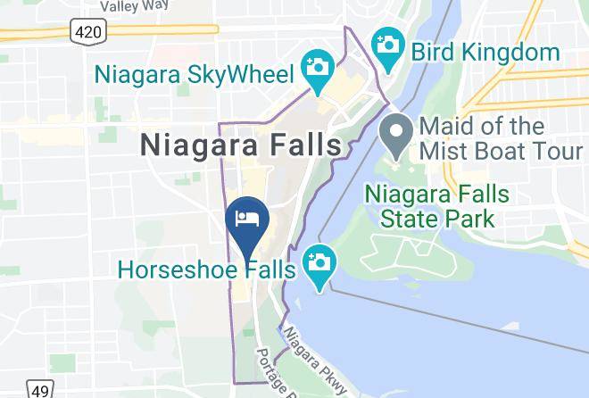 Niagara - The Tower Hotel Maps