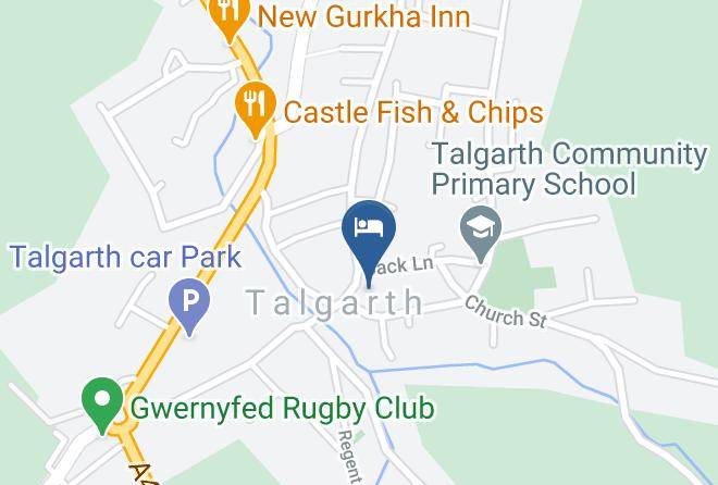 Powys - The Tower Hotel Maps