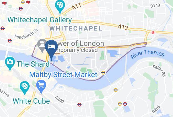 London - The Tower Hotel Maps