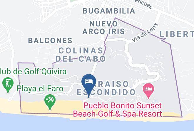 Los Cabos - The Towers En Pueblo Bonito Pacifica Maps