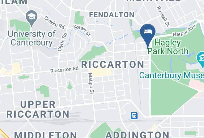 Christchurch - The Towers On The Park Maps