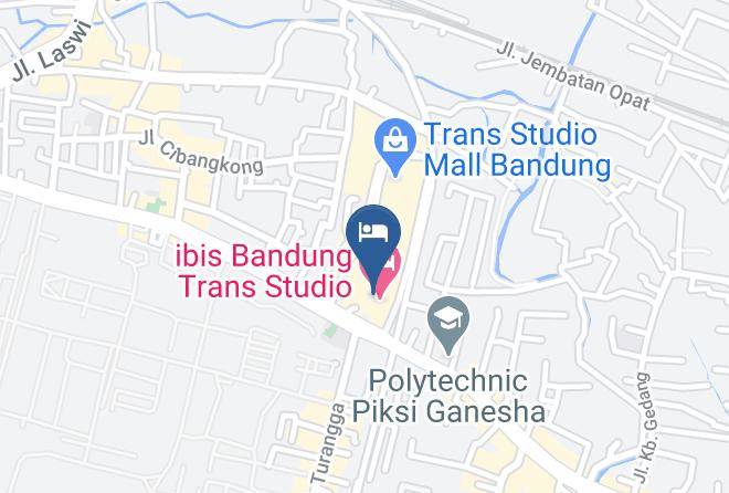 Bandung - The Trans Luxury Hotel Maps