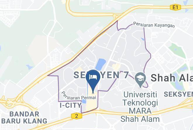 Petaling - The Tree Boutique Hotel Maps