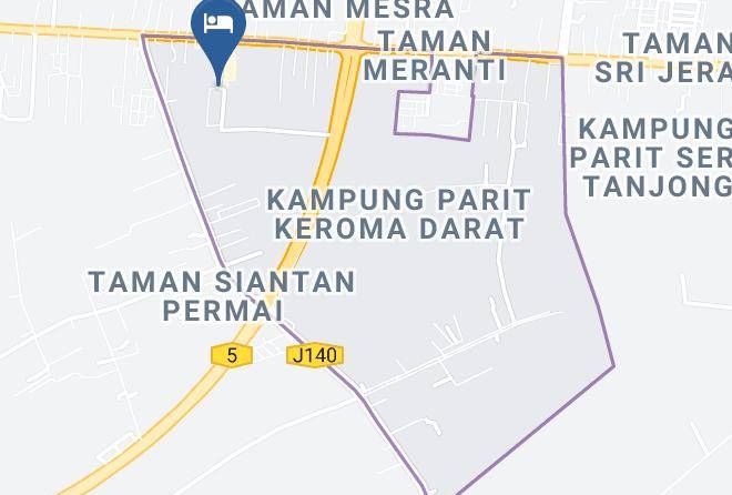 Muar District - The Tree Hotel Muar Maps