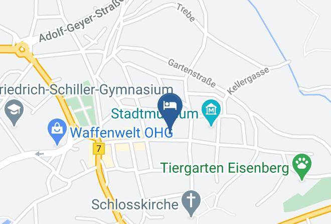 Saale Holzland Kreis - Hotel Trendtino Maps