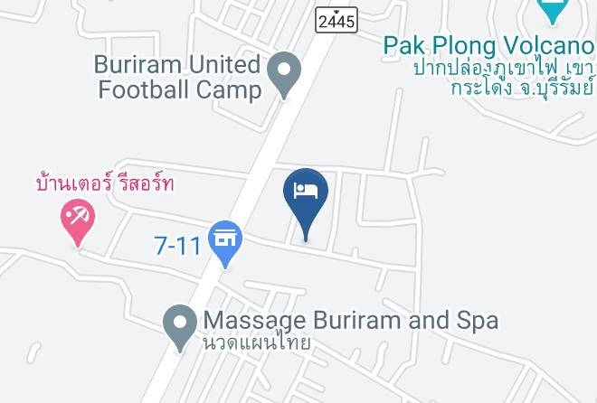 The T Rex Buriram Boutique Hotel Map