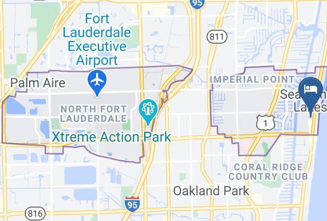 Broward - The Tropicaire Resort Maps