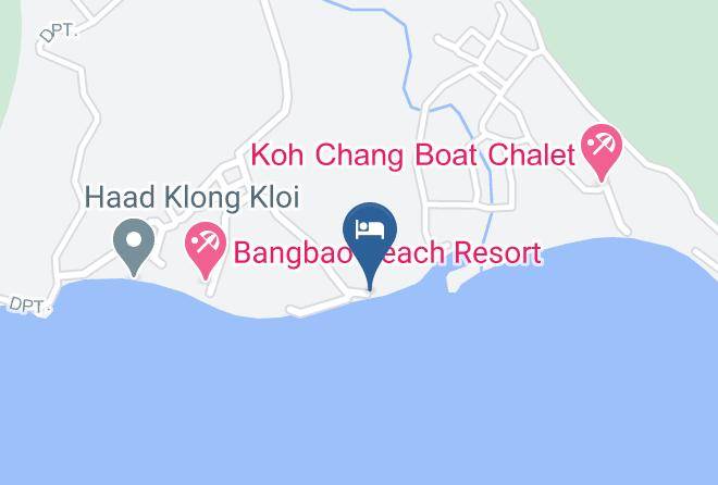 Amphoe Ko Chang - The Tropical Hideaway Koh Chang Maps