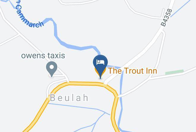 Powys - The Trout Inn Maps